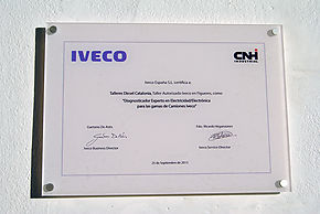 Expert Diagnostician electricity / electronics ranges IVECO trucks